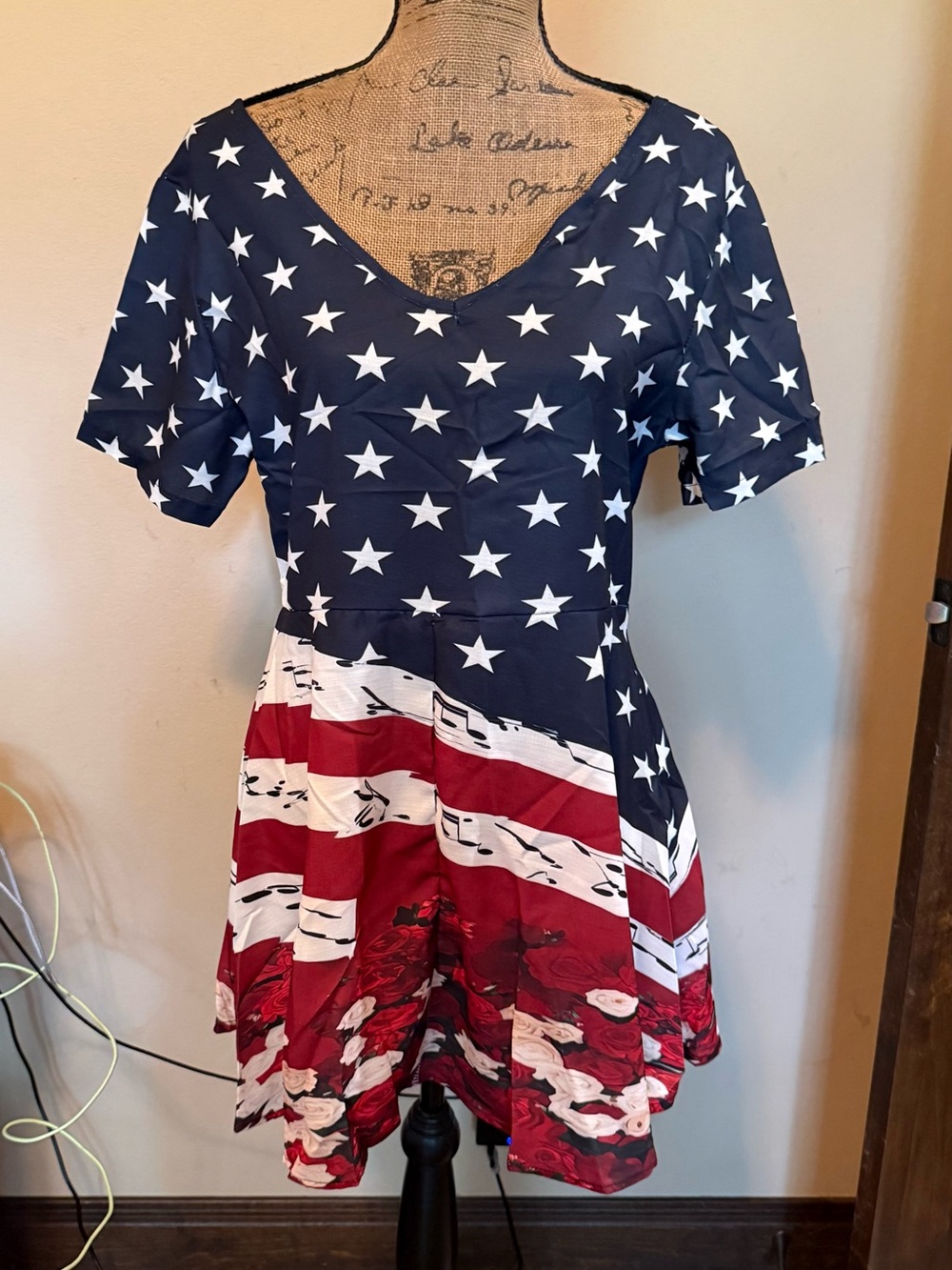 American flag dress-never worn